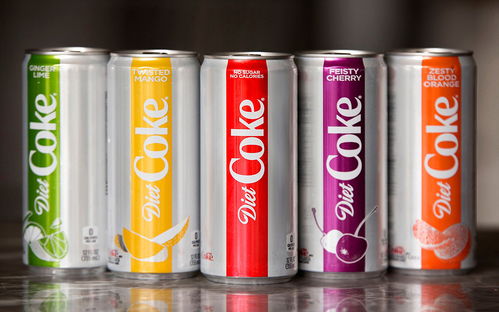 健怡可乐新增四种水果口味,会比樱桃味可乐更奇葩吗
